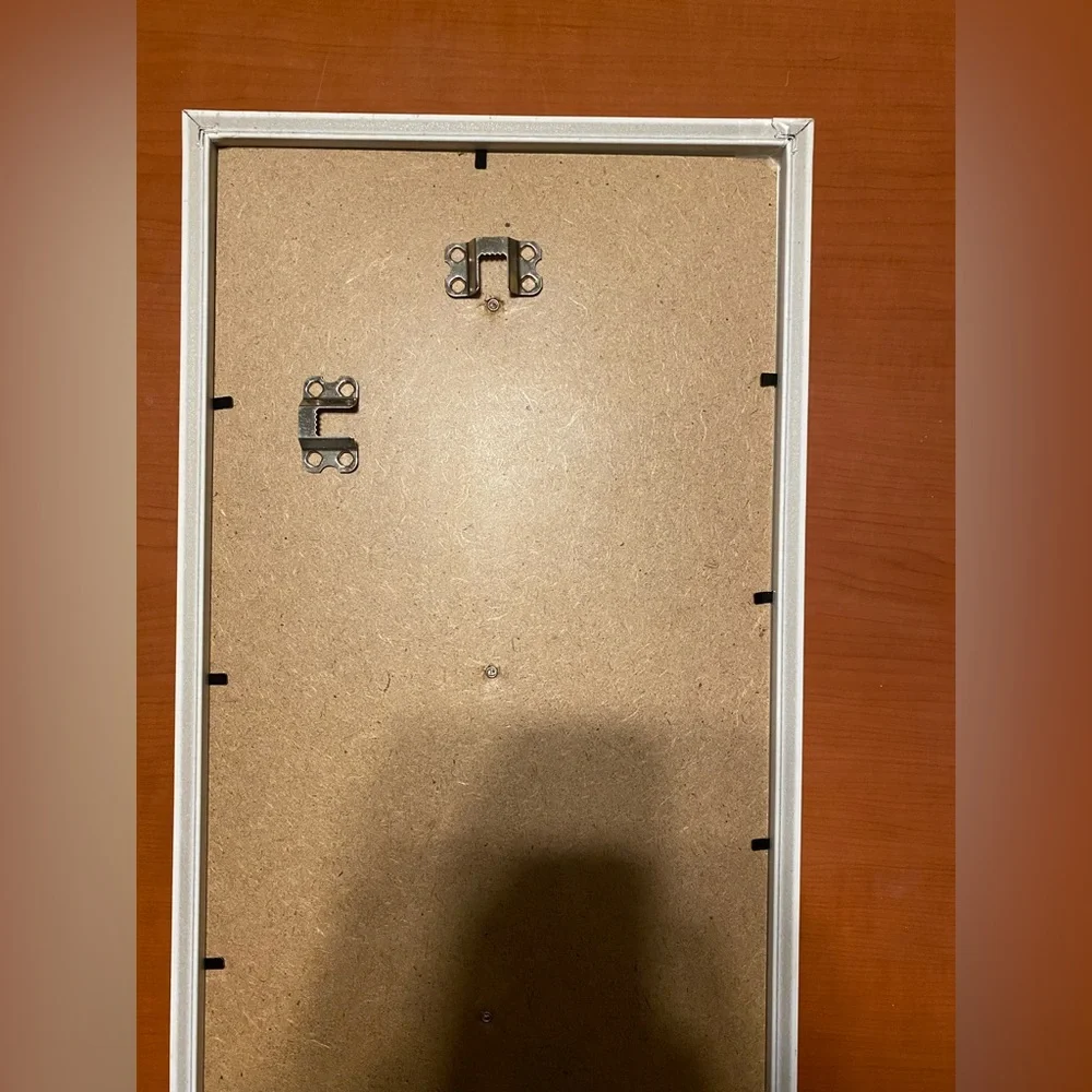 Photo Frame with 3 Hanging Clips NWOT Hanging Shelf